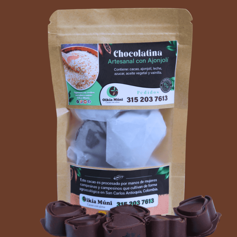 Chocolatina Artesanal Ajonjolí